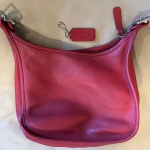 Vintage Coach Rehab Bag-RED